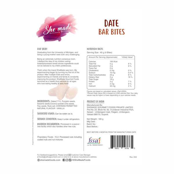 Date Bar Bites